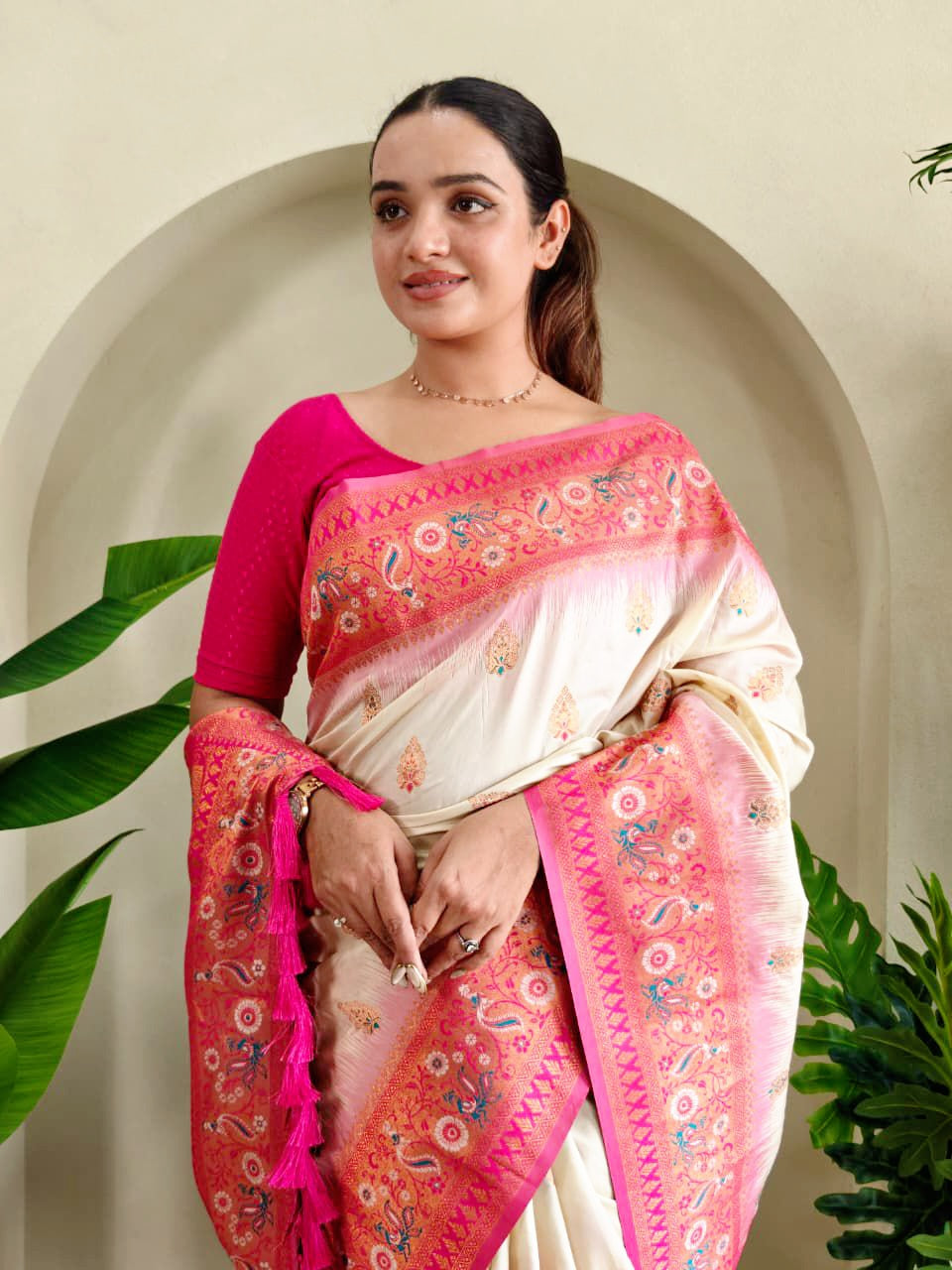 Beautiful Paithani silk saree