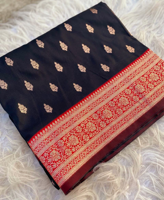 Banarasi satin silk saree