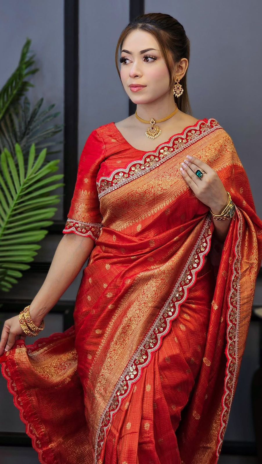 Banarasi Tissue silk saree