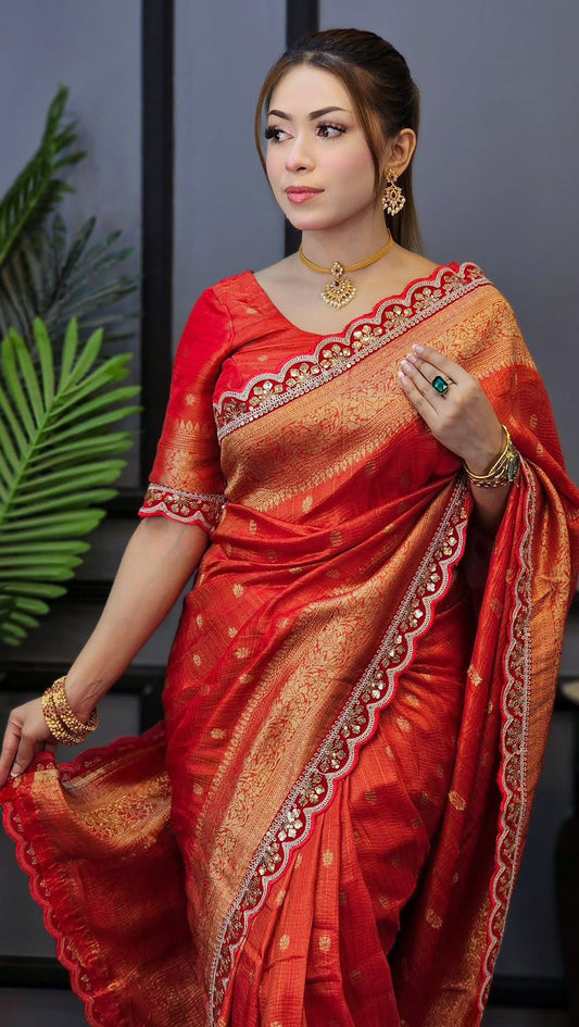 Banarasi Tissue silk saree