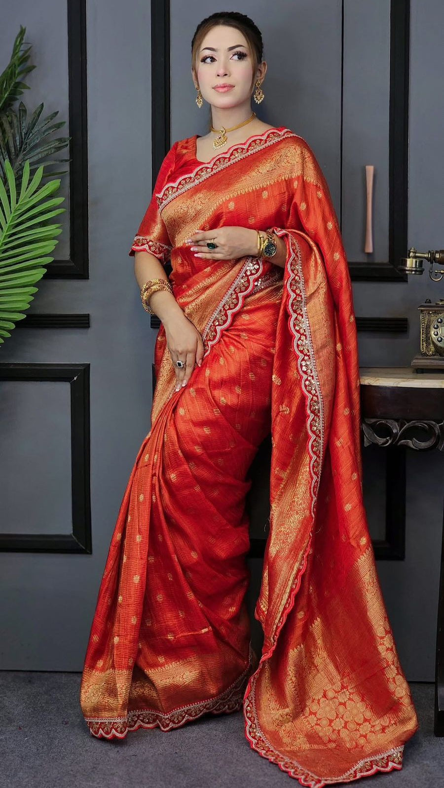 Banarasi Tissue silk saree