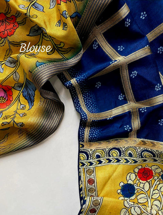 Pure Crepe Georgette silk saree