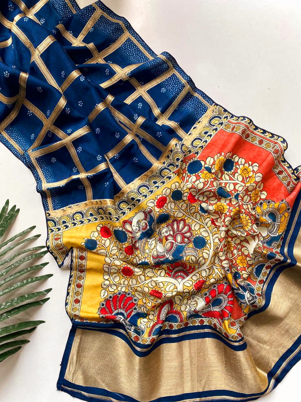 Pure Crepe Georgette silk saree