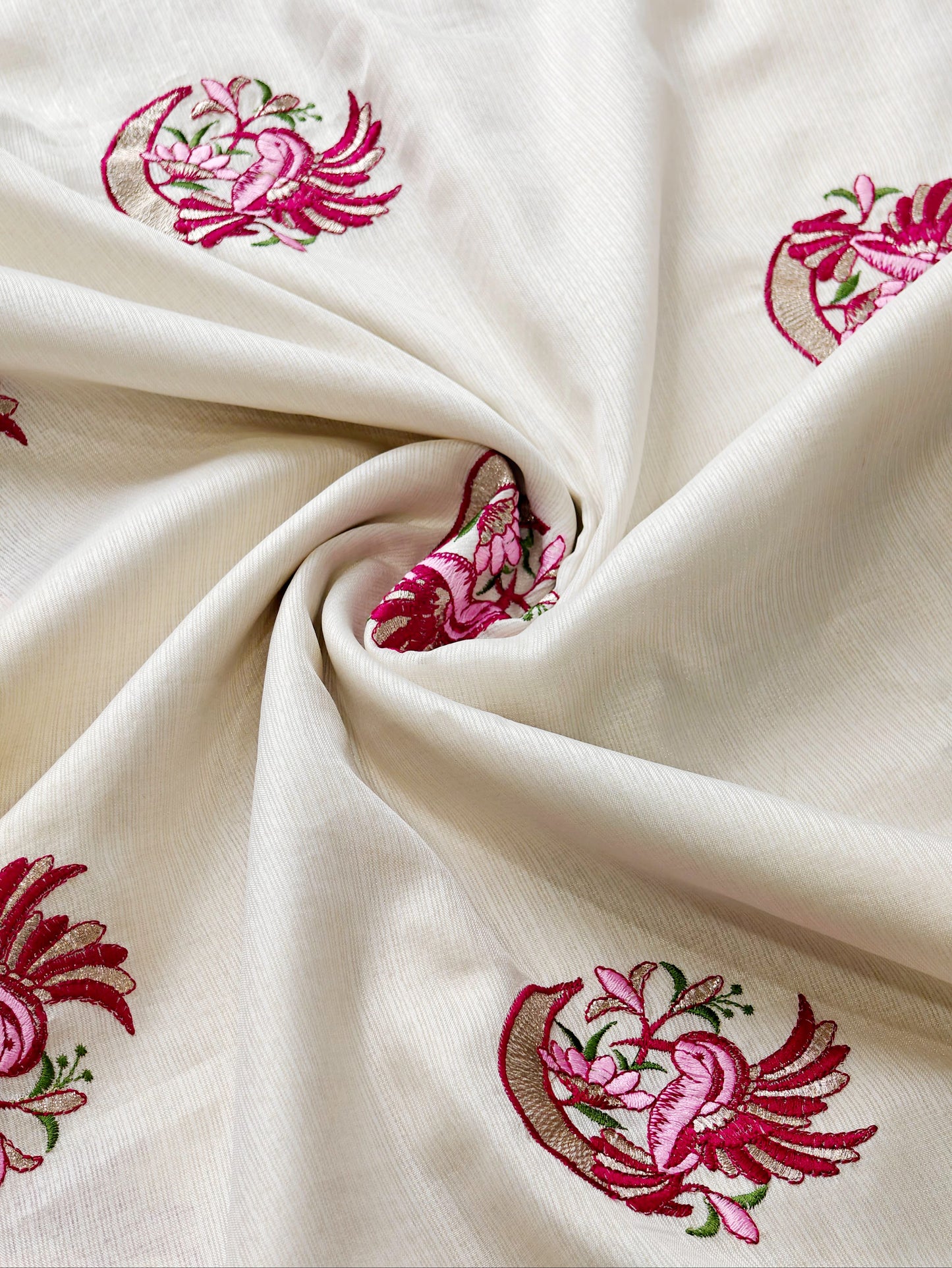Kota Dhoriya saree with embroidery